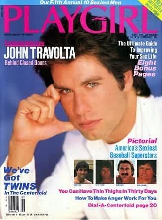 PLAYGIRL, THE MAGAZINE. September 1983: John Travolta on。